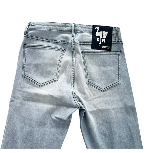 Sandrine Rose X Free People Womens Sz 30 High Waist Distressed Skinny Jeans NWT - Picture 10 of 11